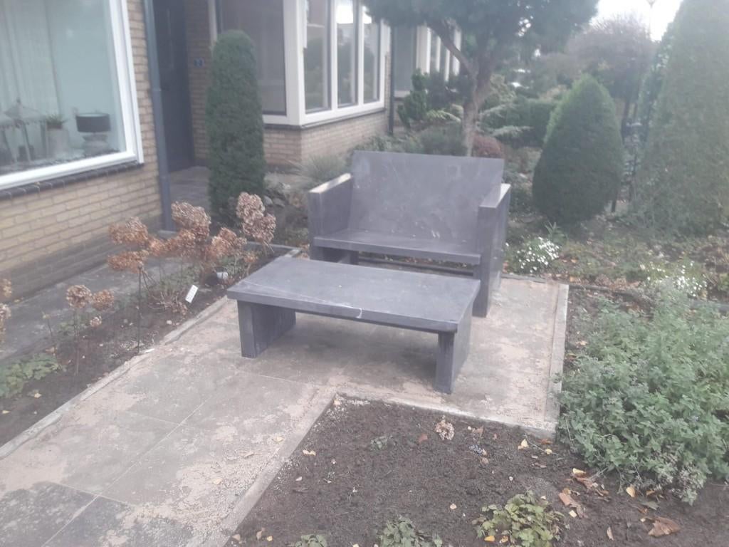 loungebank div maten, loungestoel, tuinbank, bank met tafel, Ophalen, Overige materialen, Nieuw, Bank