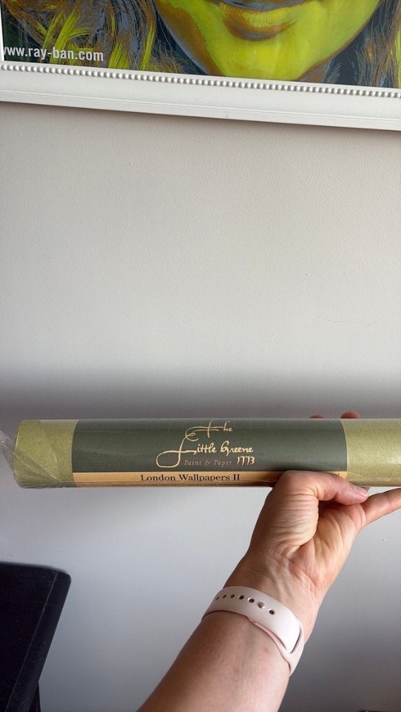 The Little Greene London Wallpapers II behang Groen NIEUW, Effen, Ophalen of Verzenden, 5 tot 10 m², Overige stijlen