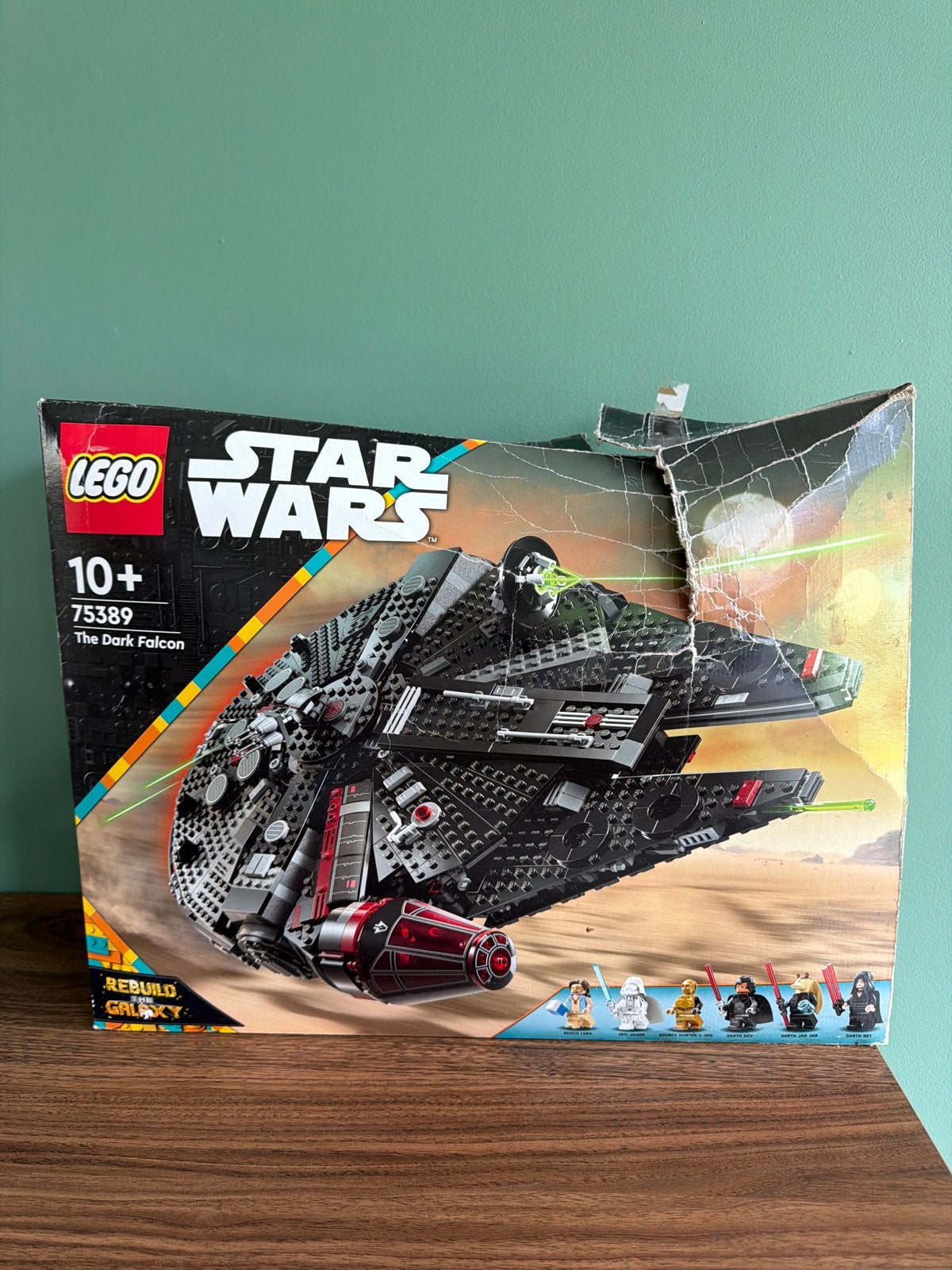 LEGO Star Wars 75389 The Dark Falcon - Nieuw in beschadigde, Ophalen of Verzenden, Nieuw, Overige merken