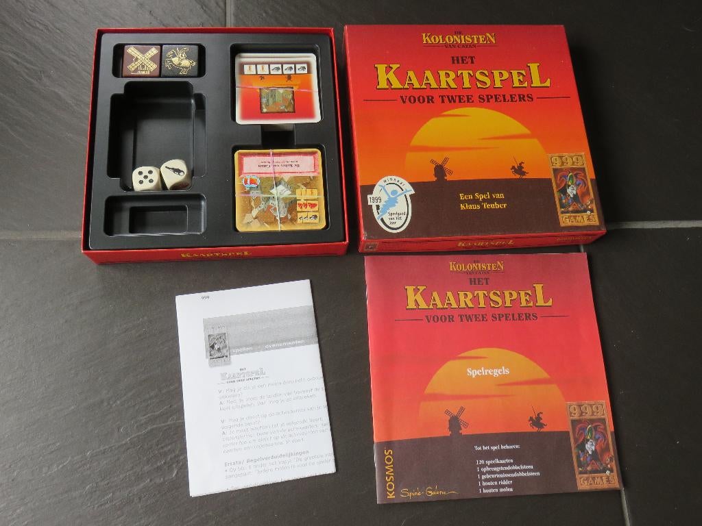 Kolonisten van Catan, het kaartspel voor 2 spelers vanaf 10j, Hobby en Vrije tijd, Gezelschapsspellen | Kaartspellen, Ophalen of Verzenden