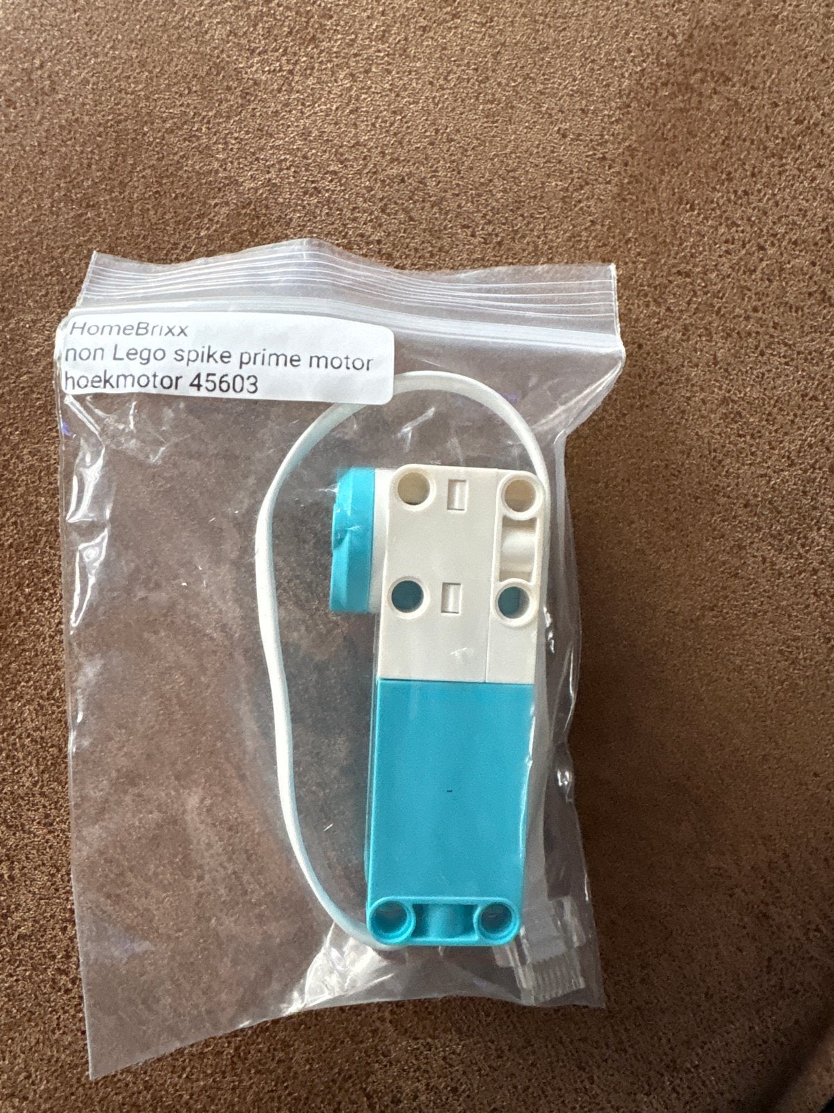 HomeBrixx non Lego Spike Prime motor hoekmotor 45603, Ophalen of Verzenden, Nieuw, Overige merken