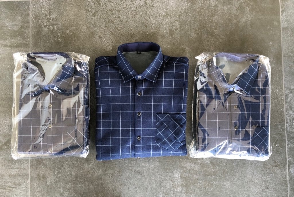 3 NIEUWE overhemden, maat XS, Verzenden, Nieuw, Blauw, Halswijdte 38 (S) of kleiner
