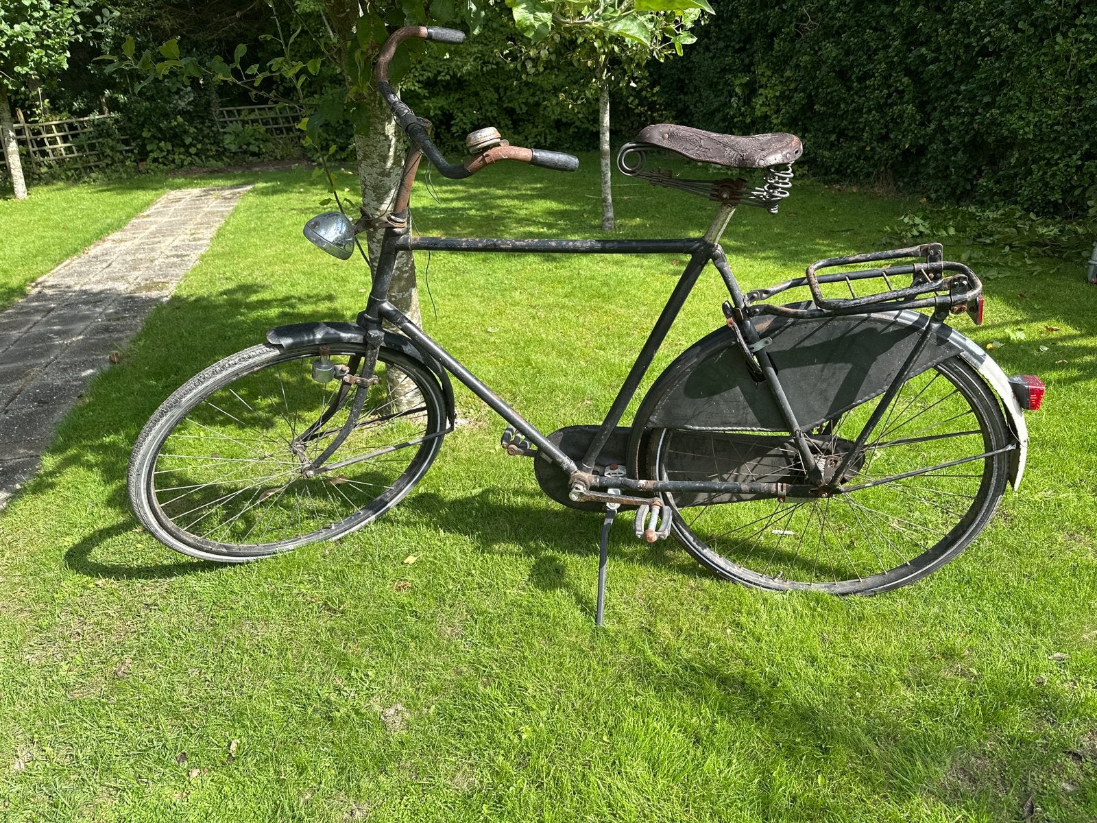 Oude Herenfiets - Vintage model, Overige merken, Gebruikt, Versnellingen, Ophalen of Verzenden