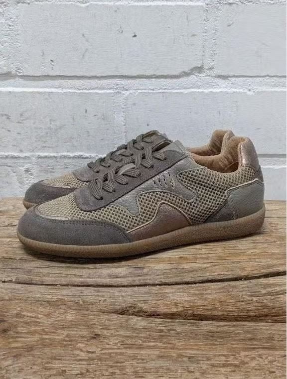 DWARS - Mooie leren sneakers maat 40 - Nieuw €139,95 - DWRS, Kleding | Dames, Schoenen, DWRS, Verzenden, Beige, Nieuw