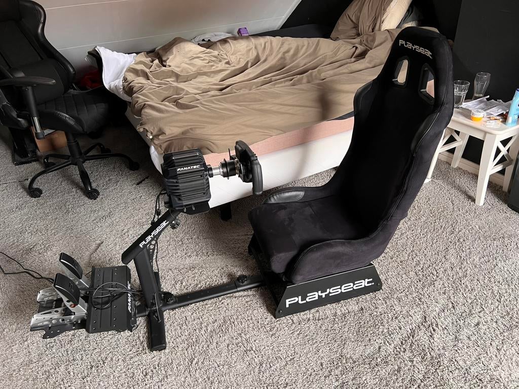 Fanatec Sim Racing Set + Playseat, Ophalen, PlayStation 4, Zo goed als nieuw, Playseat of Racestoel