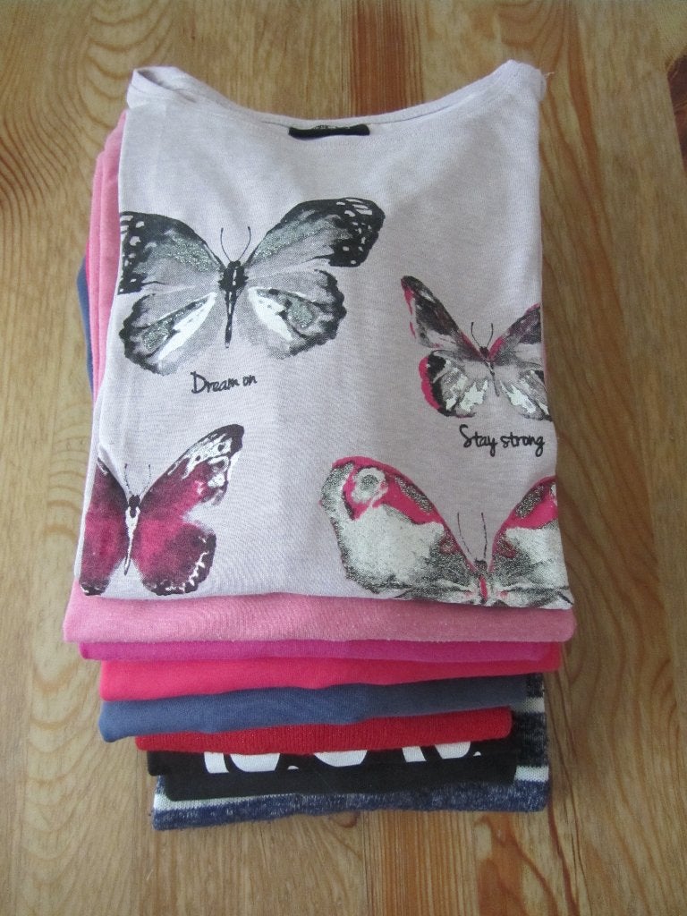 Shirts met lange mouw maat 146-152, Ophalen of Verzenden, Gebruikt, Meisje, Shirt of Longsleeve
