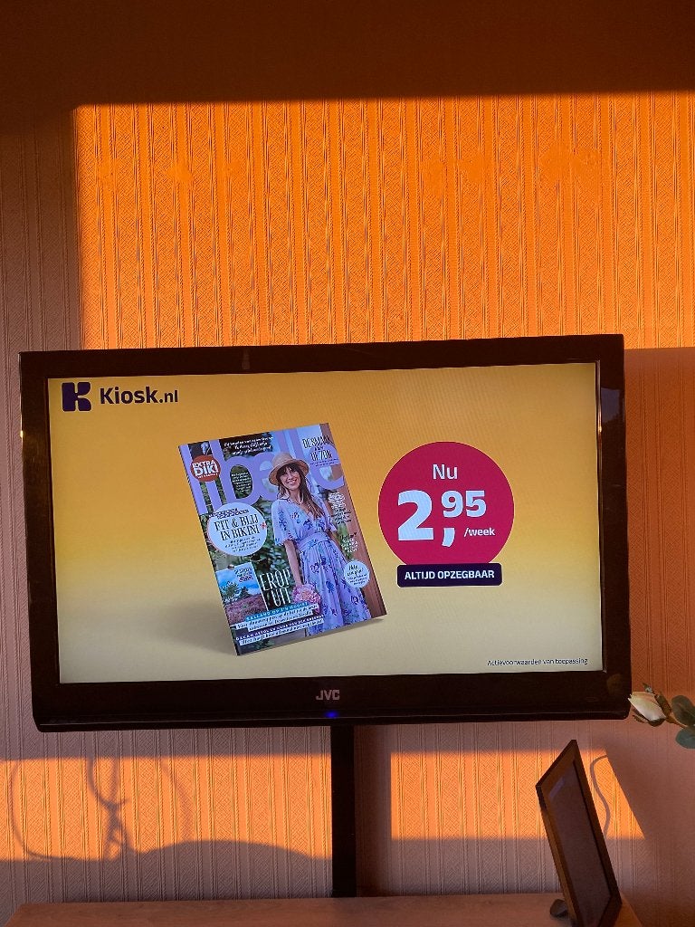 JVC LCD TV - Compact en Betrouwbaar, Gebruikt, 50 Hz, 80 tot 100 cm, Ophalen