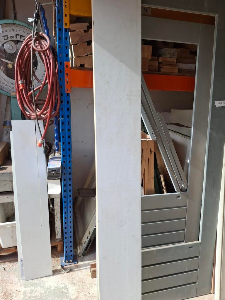 Stroken 40 mm multiplex, Ophalen, Nieuw, Buitendeur, 200 tot 215 cm