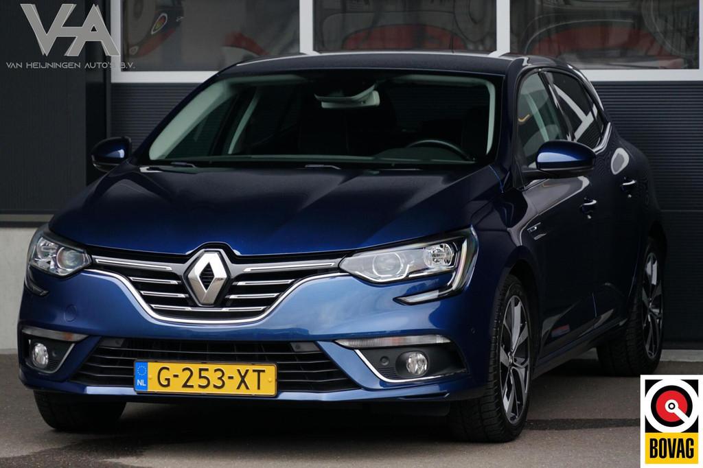 Renault Megane 1.3 TCe Bose, R-Link, CarPlay, dodehoek, cam., Voorwielaandrijving, Parkeersensor, Euro 6, 4 cilinders