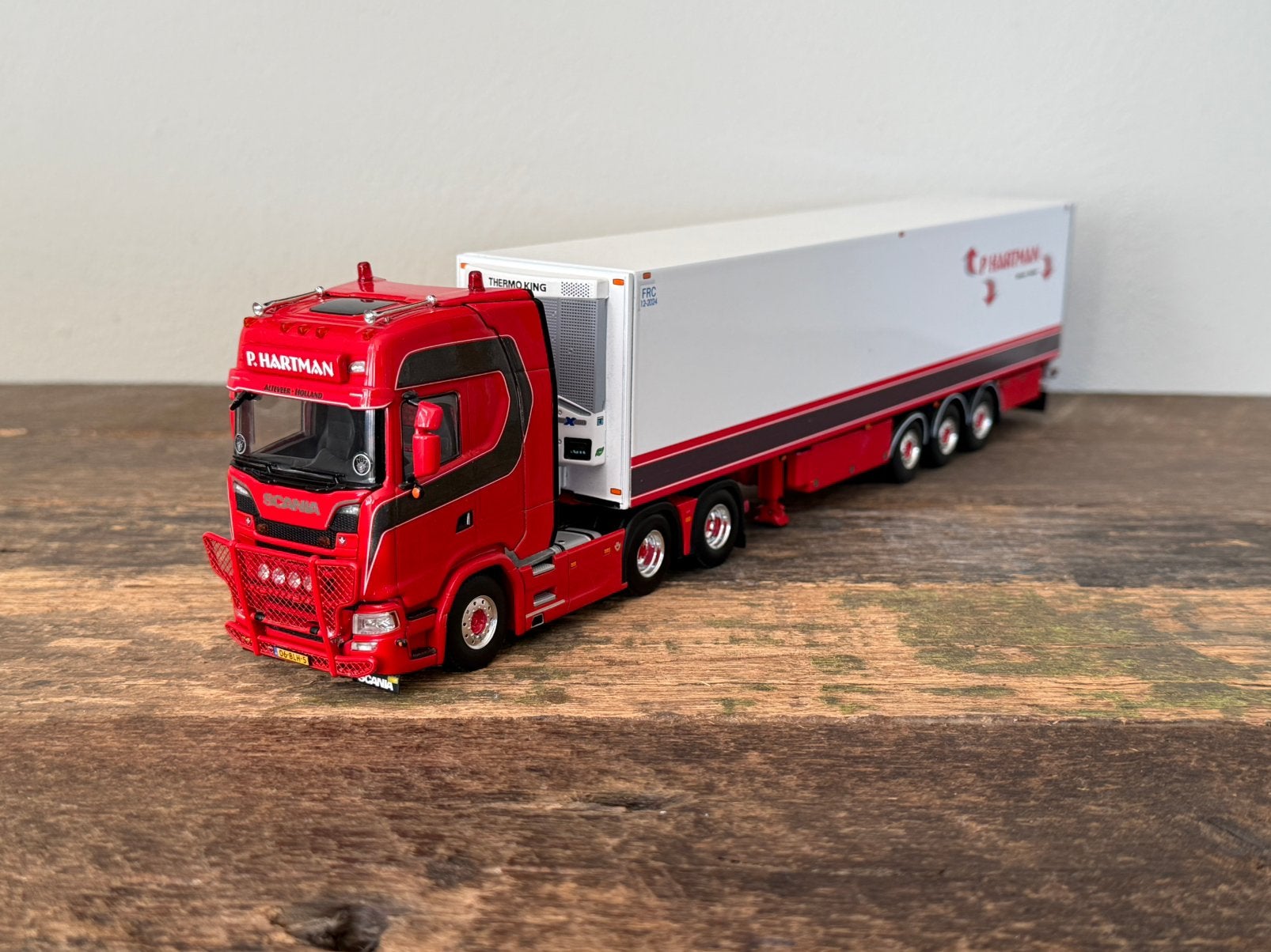WSI - Scania Next Gen Hartman, Hobby en Vrije tijd, Modelauto's | 1:50, Ophalen of Verzenden, Zo goed als nieuw, Bus of Vrachtwagen