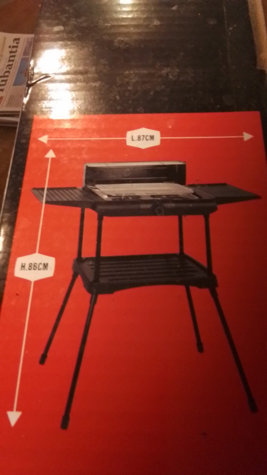 Elektrische bbq nieuw in doos, Ophalen, Nieuw
