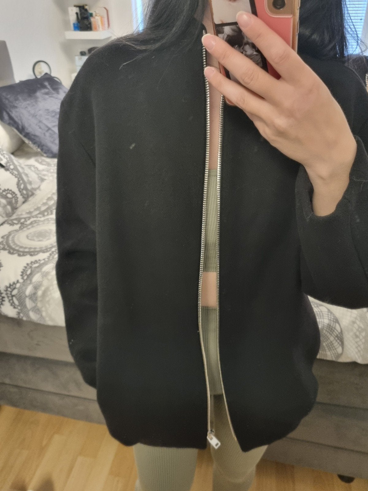 mooie manteco jas, Zara, Ophalen, Zo goed als nieuw, Maat 34 (XS) of kleiner
