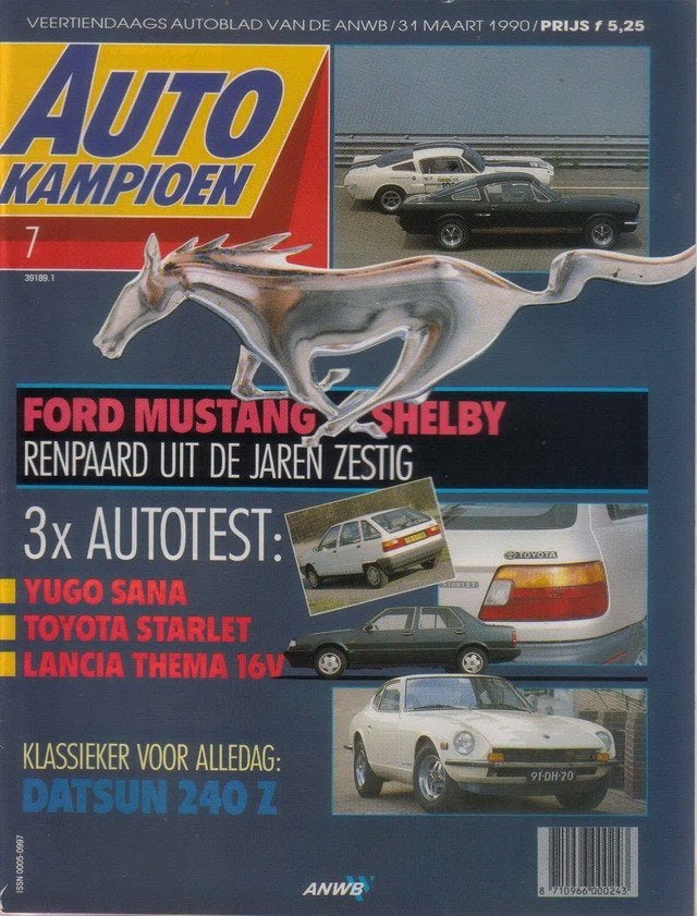 Autokampioen 7 1990 : Datsun 240Z - 260Z - Ford Mustang - XM, Ophalen of Verzenden, Gelezen, Algemeen