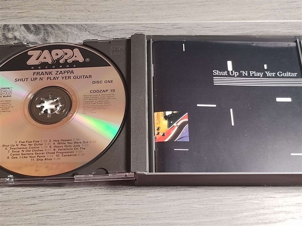Frank Zappa ‎- Shut Up \'n Play Yer Guitar [2CD], Ophalen of Verzenden, Zo goed als nieuw, Poprock