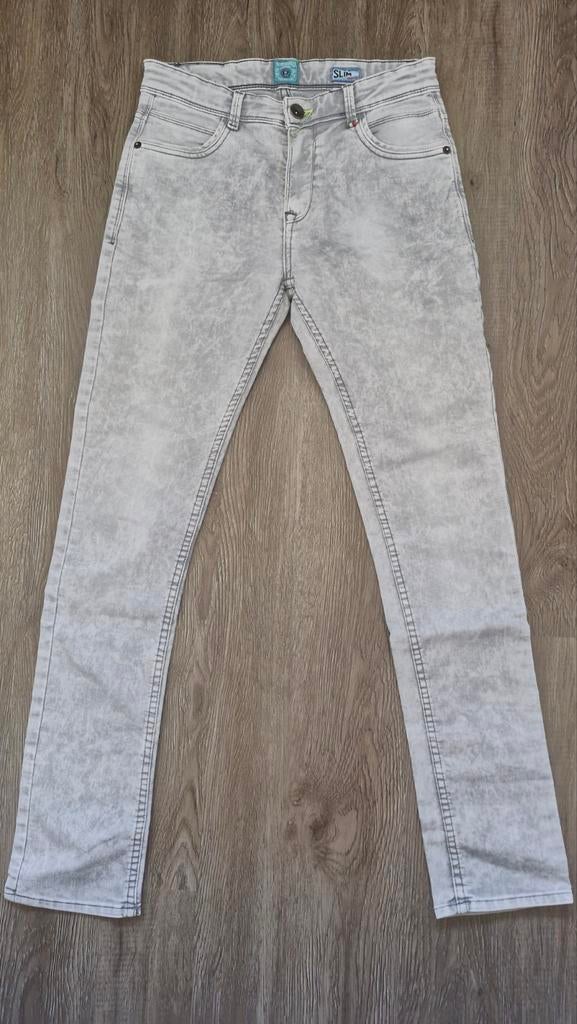 Grijze vingino jeans slim 164 (14), Broek, Ophalen of Verzenden, Zo goed als nieuw, Vingino