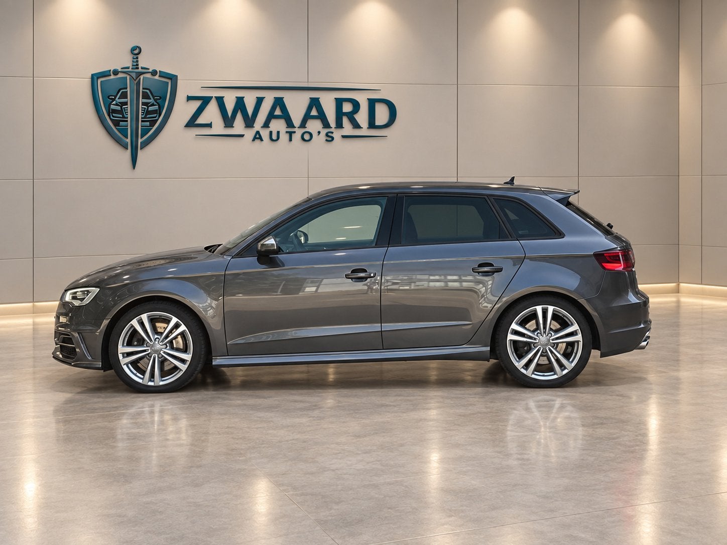 Audi S3 Sportback 2.0 TFSI S3 quattro Pro Line Plus l RS3 St, Auto's, Automaat, Stof, Gebruikt, 4 cilinders