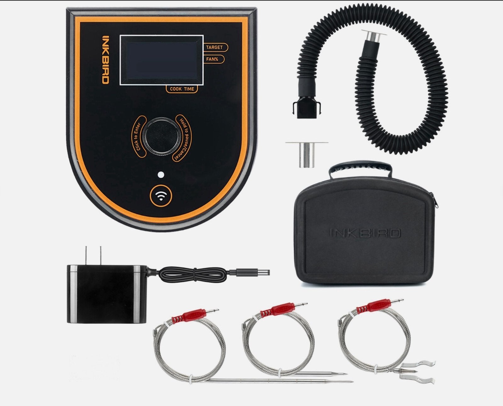 INKBIRD koffer vol automatisch BBQ temp regelen  BLUETOOTH, Ophalen of Verzenden, Nieuw