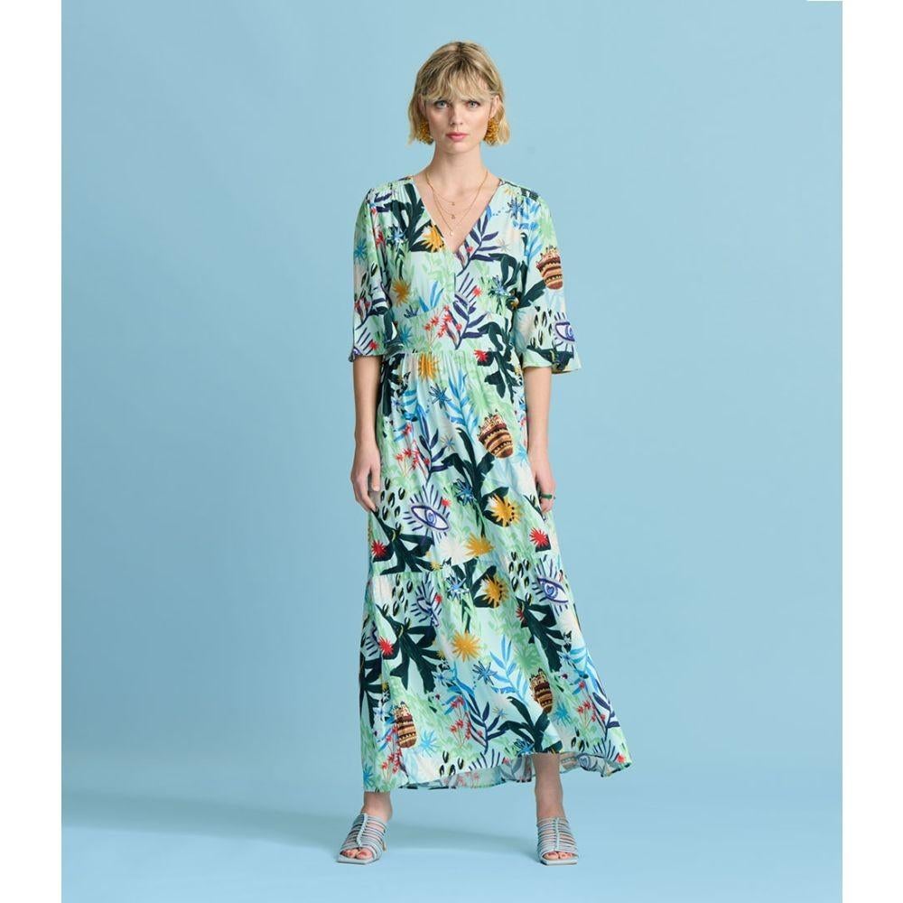 Pom amsterdam floral dress nieuw, Kleding | Dames, Overige kleuren, Nieuw, Ophalen of Verzenden, Maat 36 (S)