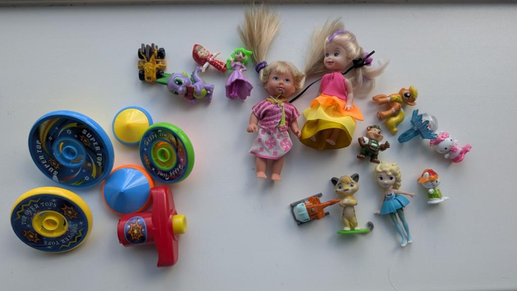 Kleine speeltjes, Ophalen