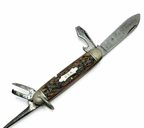Gezocht US ww2 Engineer zakmes pocket knife, Ophalen, Overige soorten, Amerika, Mes of Dolk