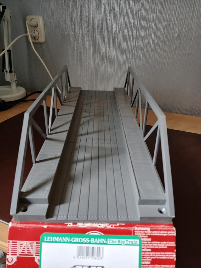 LGB 50600 Spoorbrug Nieuw in doos, Hobby en Vrije tijd, Modeltreinen | Overige schalen, Ophalen, Nieuw, Brug, Tunnel of Gebouw