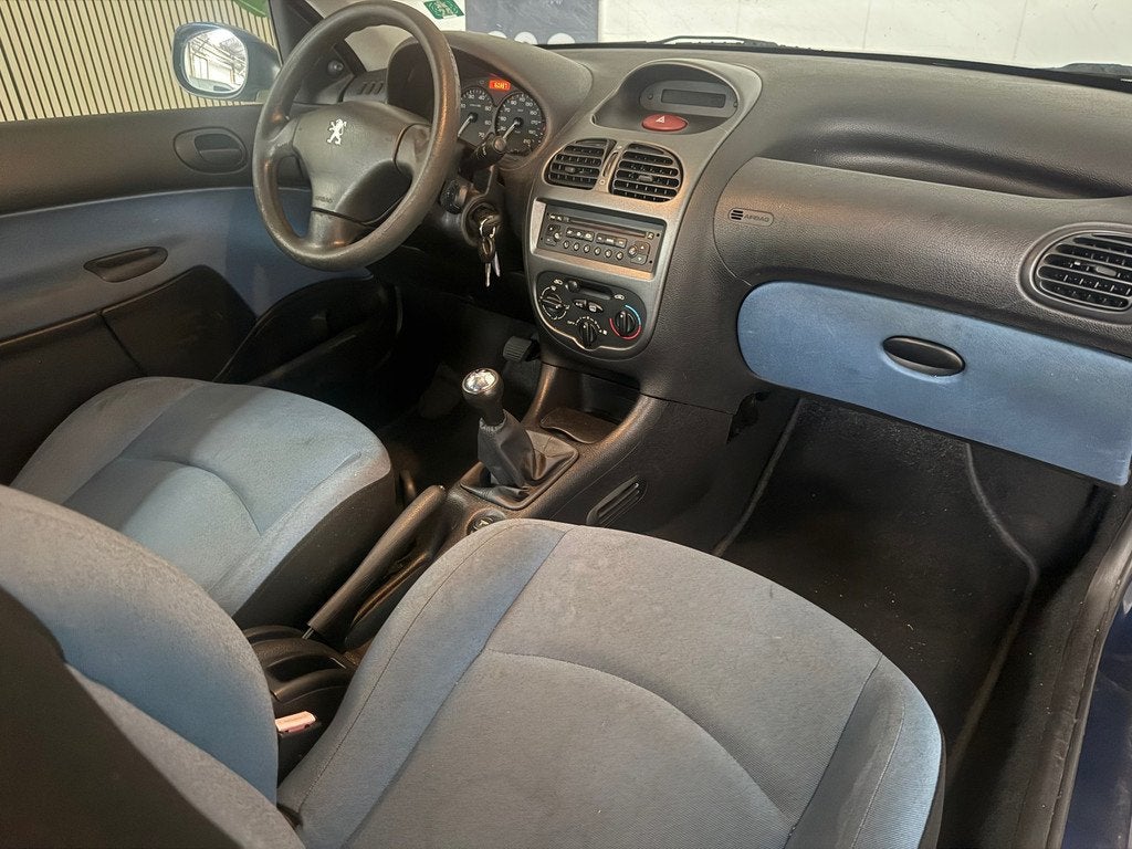 Peugeot 206 1.4 X-line, Auto's, Peugeot, Voorwielaandrijving, 31 €/maand, 4 cilinders, Blauw