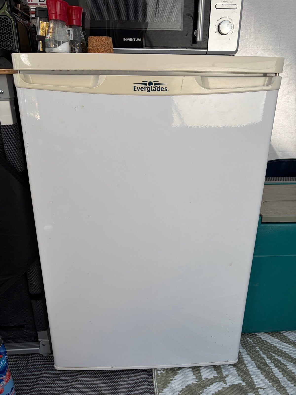 Everglades Koelkast met vriesvak - Compact en functioneel, Gebruikt, 75 tot 100 liter, 45 tot 60 cm, Met vriesvak
