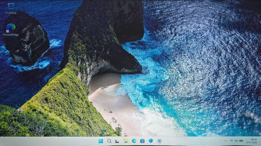 Dell Inspiron 3537 laptop met Windows 11, HDD, Minder dan 2 Ghz, Ophalen of Verzenden, Zo goed als nieuw