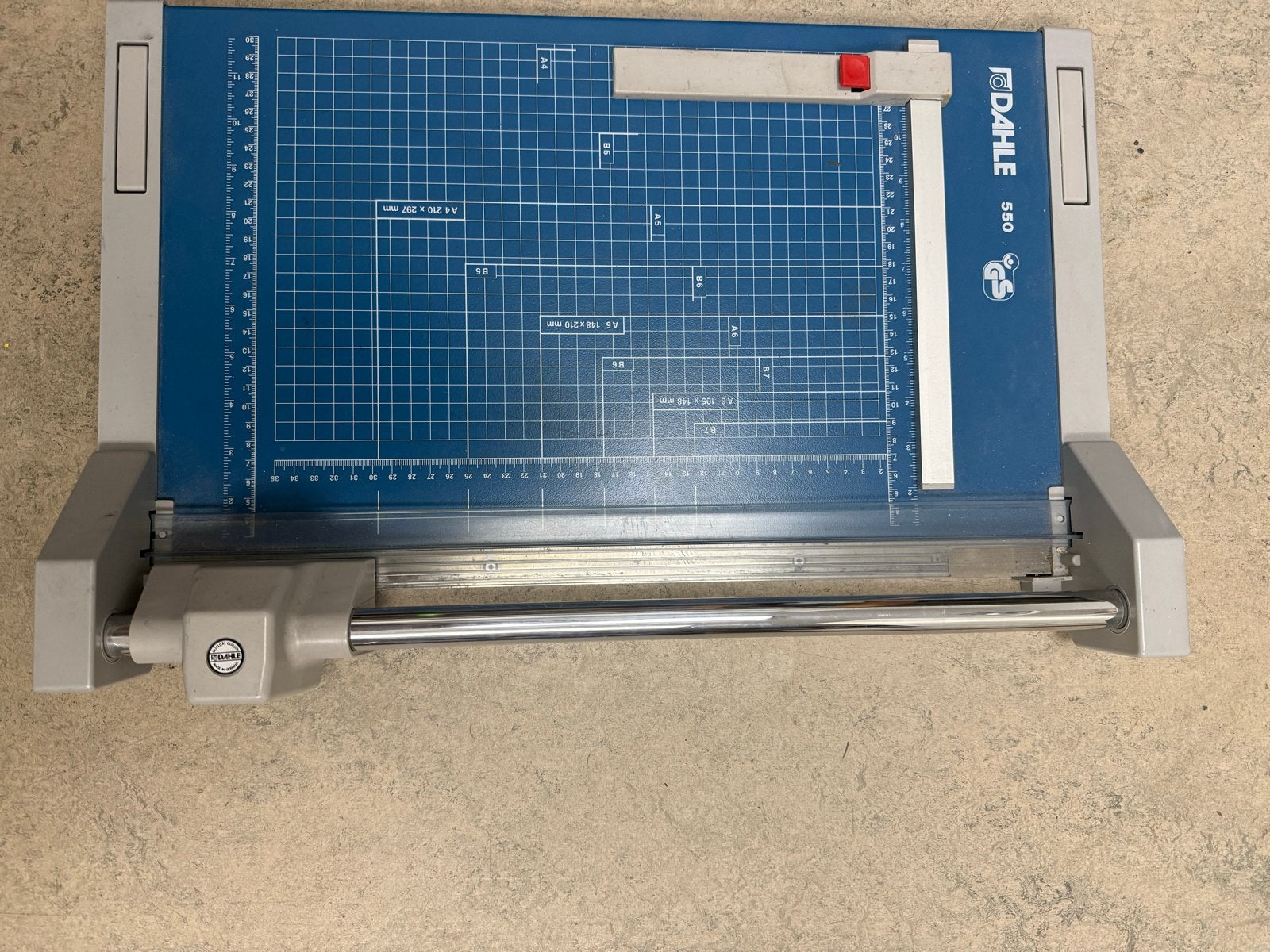 Dahle 550 rollensnijder A3, Ophalen of Verzenden, Gebruikt