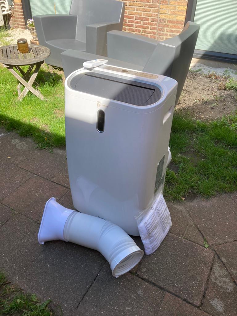 Mobiele Airco  Eurom Polar 12c, Witgoed en Apparatuur, Airco's, Ophalen, 3 snelheden of meer, Zo goed als nieuw, Koelen en Ontvochtigen