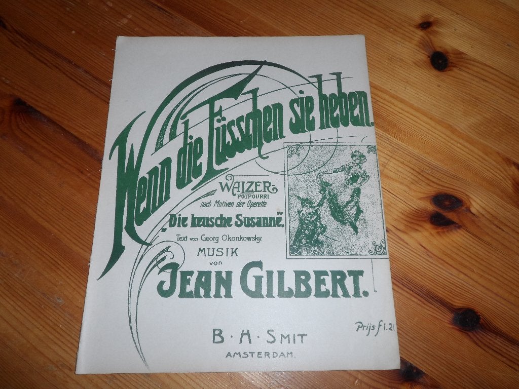 Jean Gilbert, Gebruikt, Ophalen of Verzenden, Artiest of Componist, Piano