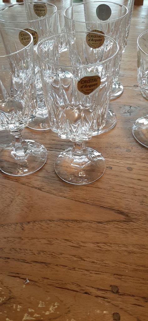 Set van 6 Cristal d'Arques Loodkristallen Glazen, Ophalen of Verzenden