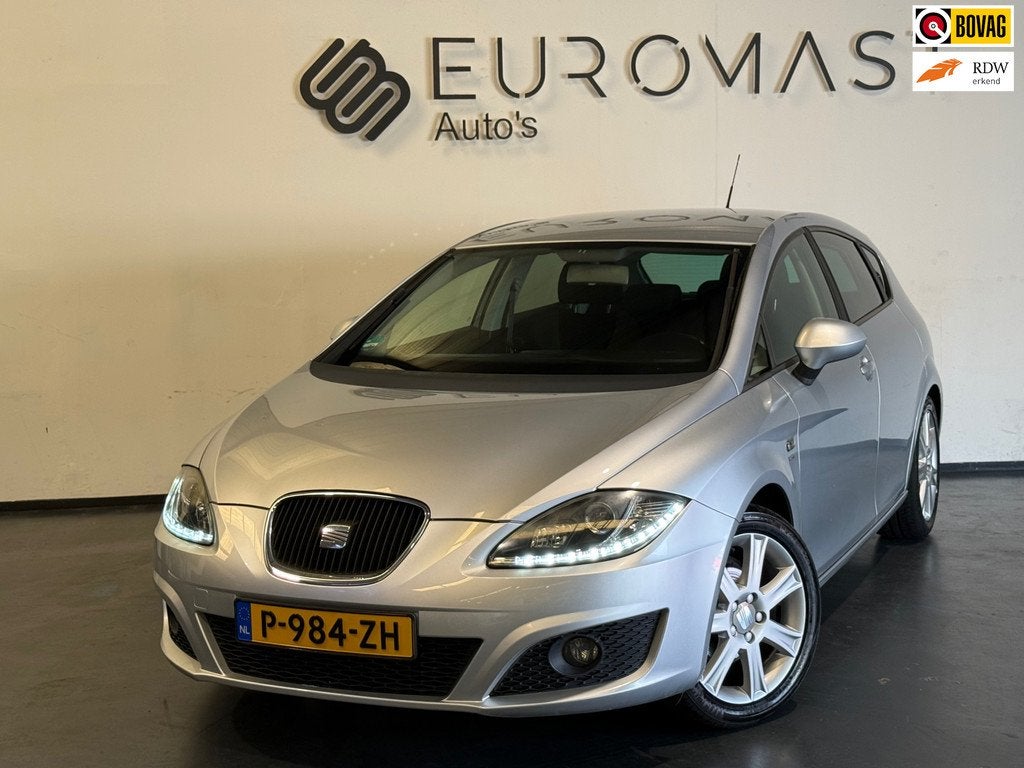 Seat Leon 1.2 TSI Ecomotive Reference Airco Cruise 5D Nieuwe, Voorwielaandrijving, Euro 5, Stof, Gebruikt