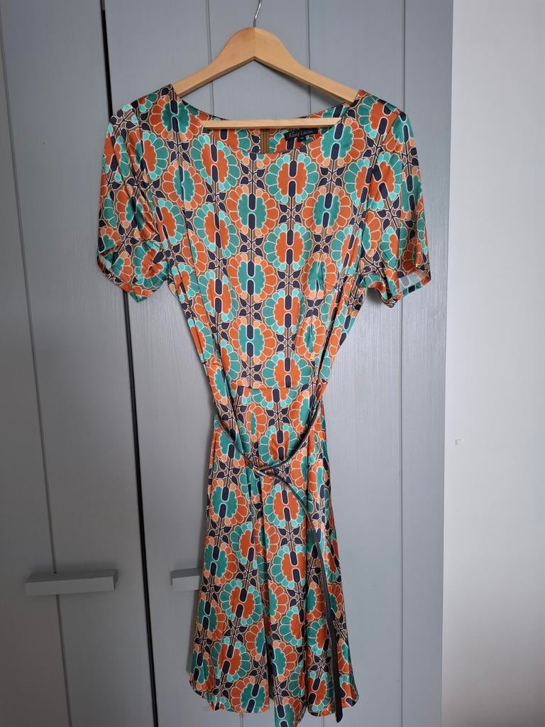 Prachtig jurkje met zijde King Louie XL, Kleding | Dames, Jumpsuits, King Louie, Ophalen of Verzenden, Nieuw