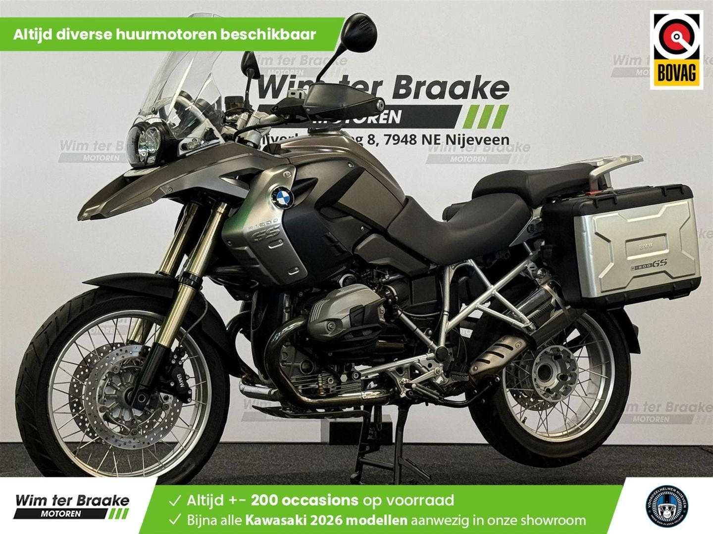 BMW R 1200 GS (bj 2011) 52,259 km, 2 cilinders, Motorrijbewijs A, Bedrijf, Meer dan 35 kW