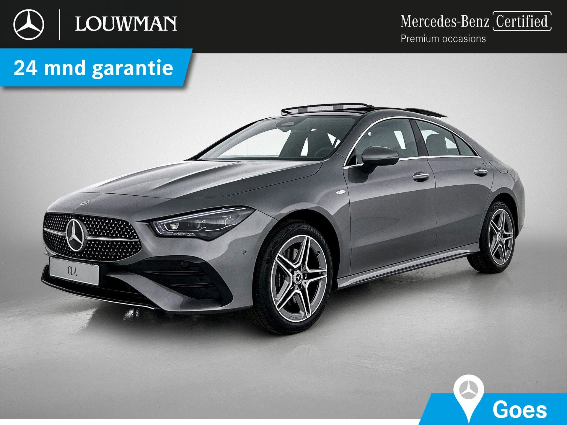 Mercedes-Benz CLA-Klasse 250 e Business Solution AMG | Smart, Bedrijf, Hybride Elektrisch/Benzine, 1600 kg, Sedan