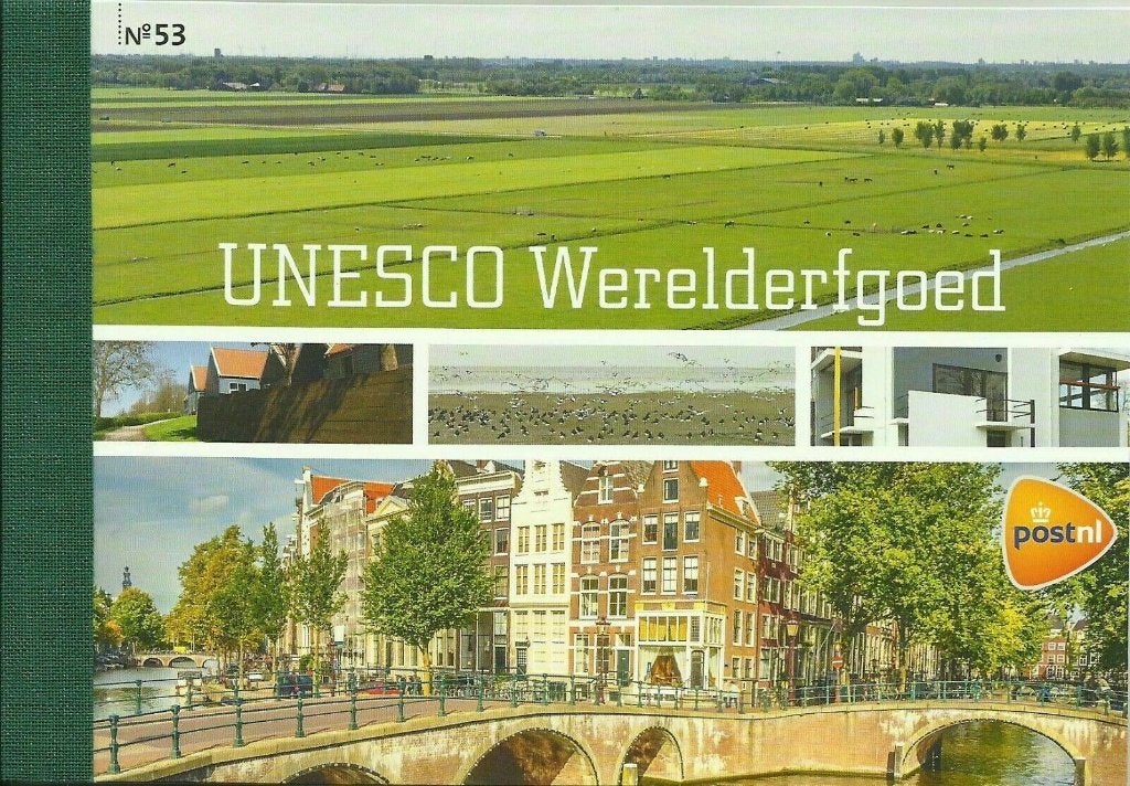 Nederland Prestigeboekje 53 postfris UNESCO Werelderfgoed, Ophalen of Verzenden, Na 1940, Postfris