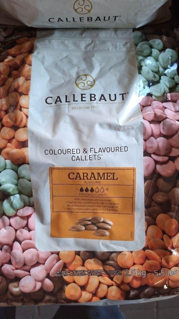 10 zakken Callebaut Chocolade Strawberry en Caramel, Ophalen of Verzenden
