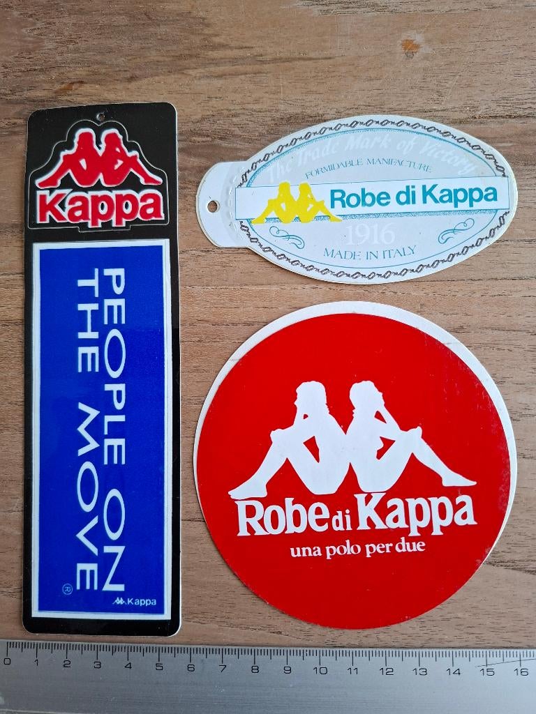 Stickers Kappa, Verzenden, Zo goed als nieuw, Merk