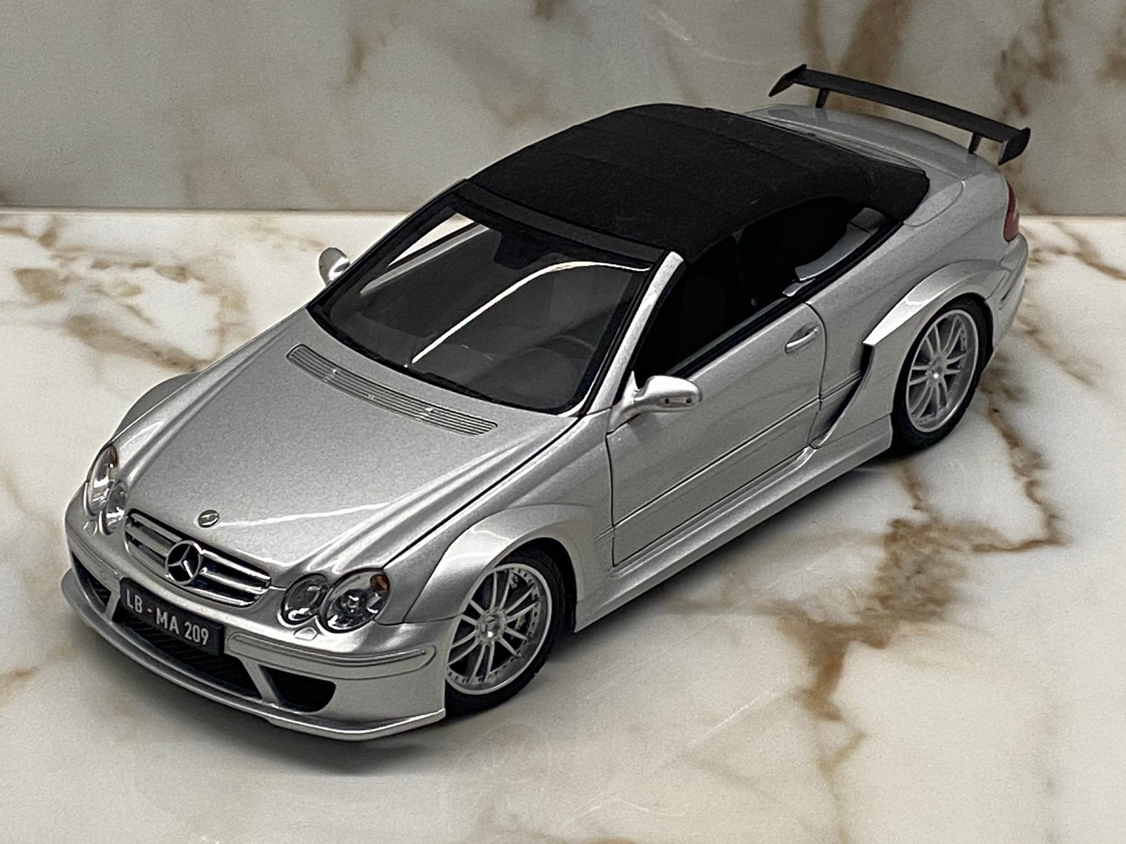 Kyosho Mercedes-Benz CLK DTM AMG Cabriolet, Ophalen of Verzenden, Zo goed als nieuw, Auto, Kyosho
