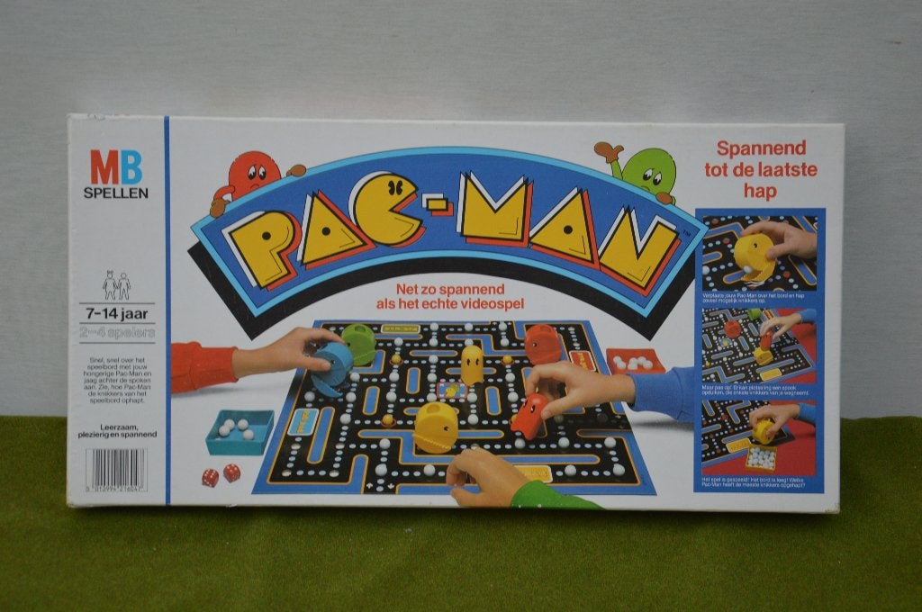 bordspel Pac-man uit 1982, net zo spannend als het videospel, Een of twee spelers, Ophalen of Verzenden, Gebruikt, MB