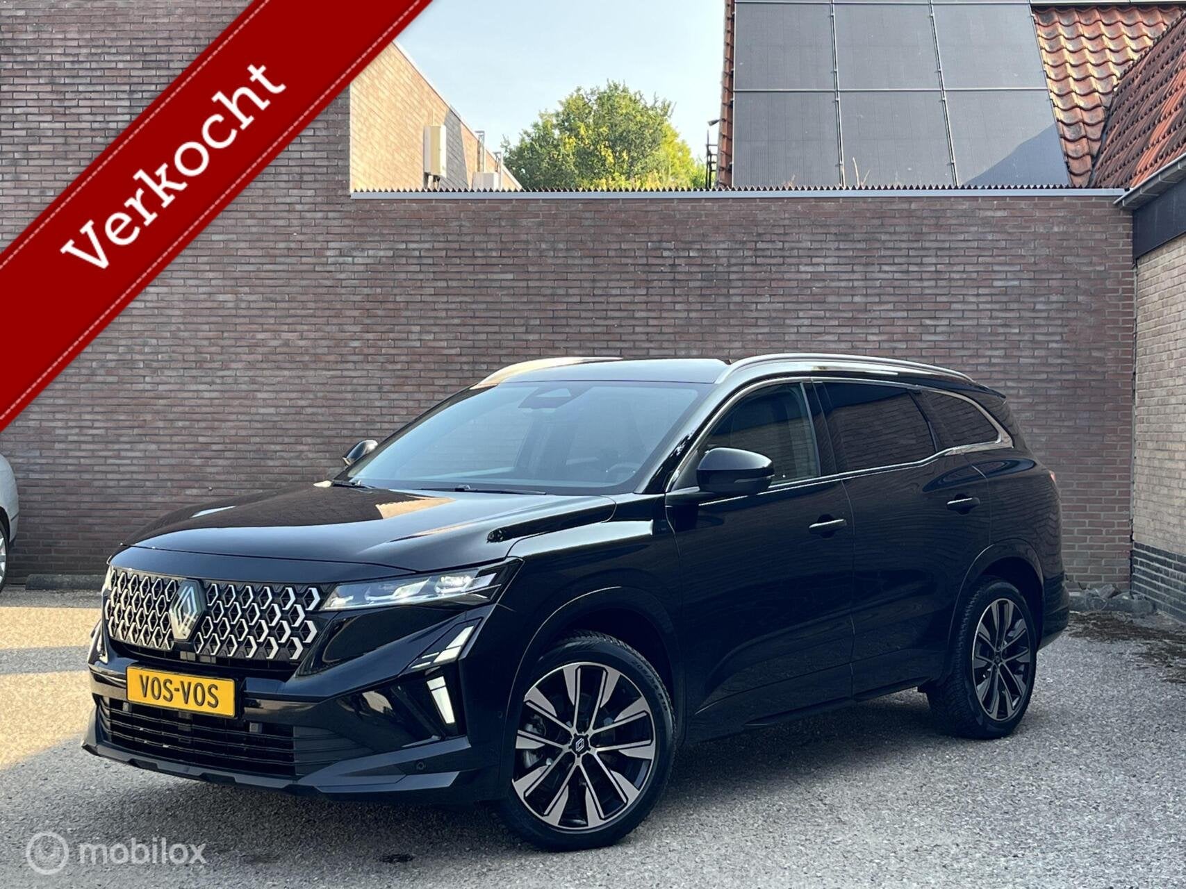 Renault Espace hybrid techno 7p/ 2026/ Stuur&Stoel/ VolOptie, Gebruikt, 1199 cc, Zwart, Bedrijf
