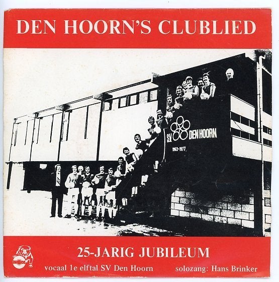 Voetbal Single- den Hoorn's Clublied uit 1977, Gebruikt, 7 inch, Ophalen of Verzenden, 1970 - 1979