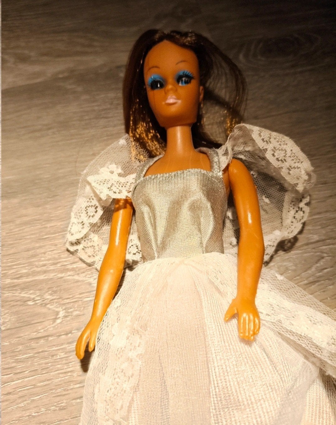 Vintage Barbie pop Made in Hong Kong, Ophalen of Verzenden, Gebruikt, Barbie