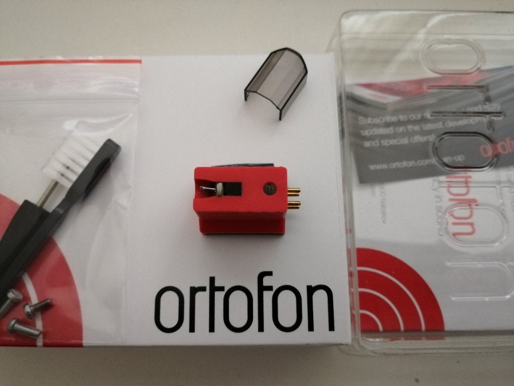 Ortofon Quintet Red MC element Phono moving coil defect, Ophalen of Verzenden, Gebruikt, Platenspeler-onderdeel, Overige merken