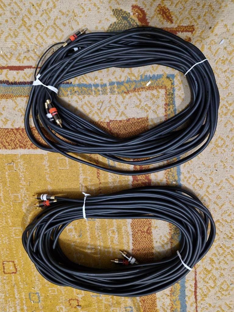 Twee rollen interlink kabels, 10 meter of meer, Ophalen of Verzenden, Gebruikt, 10 meter of meer, Interlink-kabel