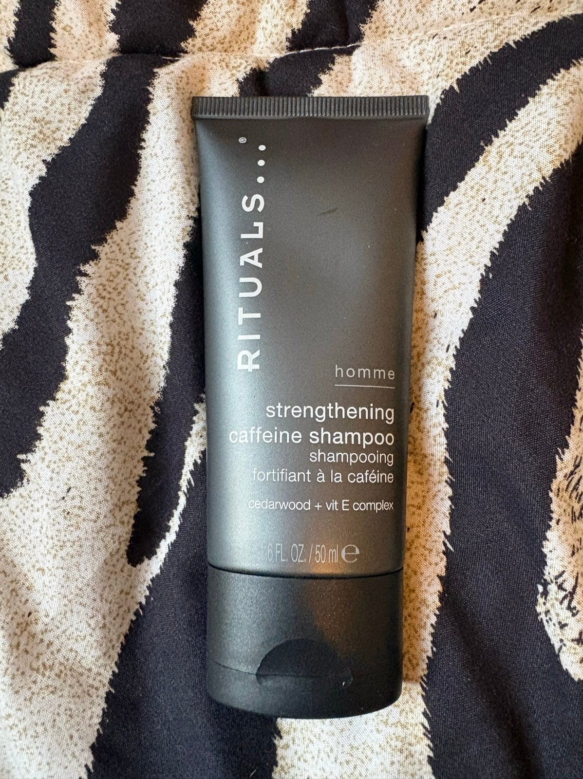 Rituals Homme Strengthening Caffeine Shampoo 50ml, Ophalen of Verzenden, Nieuw, Shampoo of Conditioner