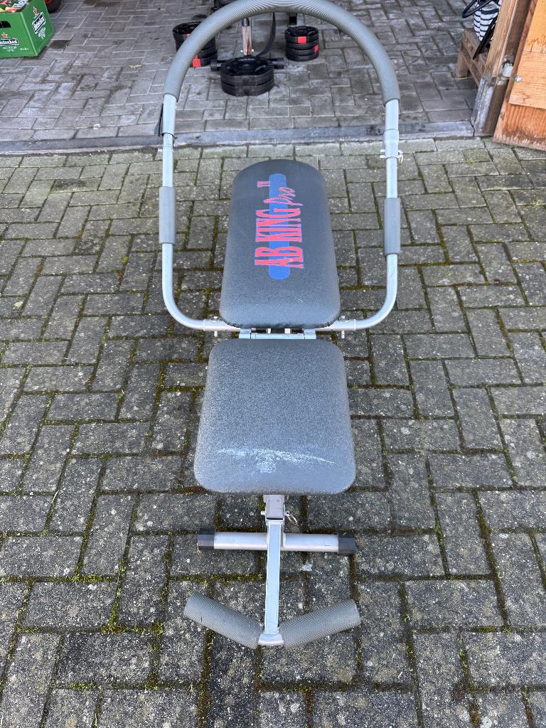AB king Pro hefbankje, Sport en Fitness, Ophalen, Benen, Gebruikt, Overige typen
