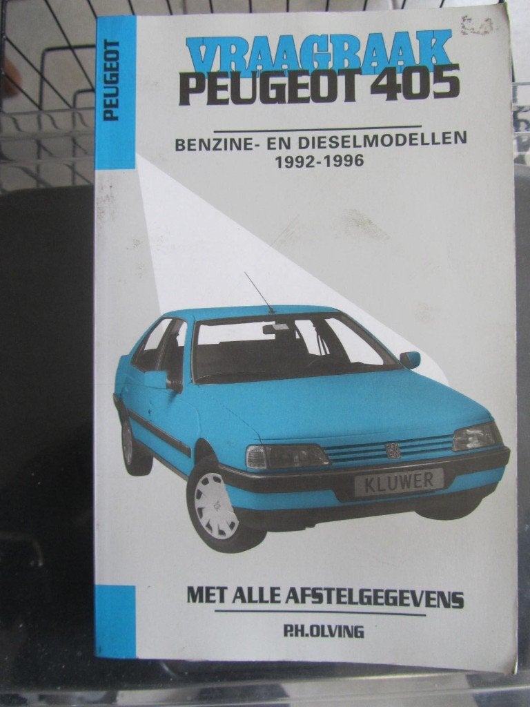 vraagbaak  PEUGEOT   405     1992  /1996, Ophalen of Verzenden