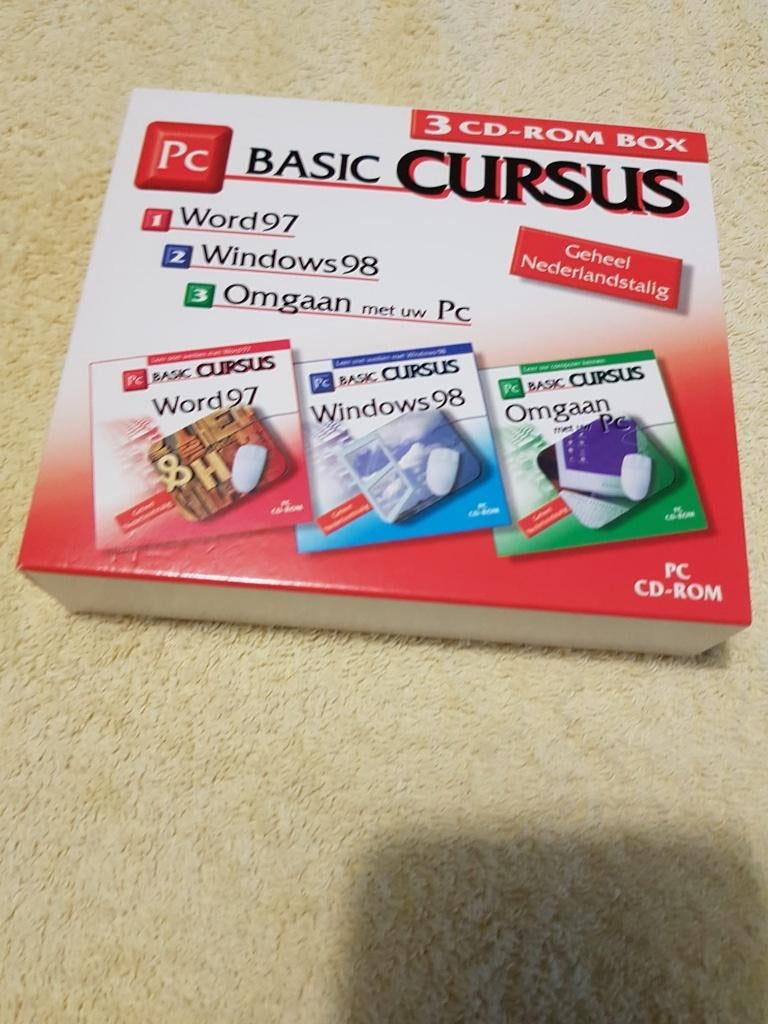 Cursus Word 97 / Windows 98 / Omgaan met uw PC, Ophalen of Verzenden, Nieuw, Software cursus, Overige